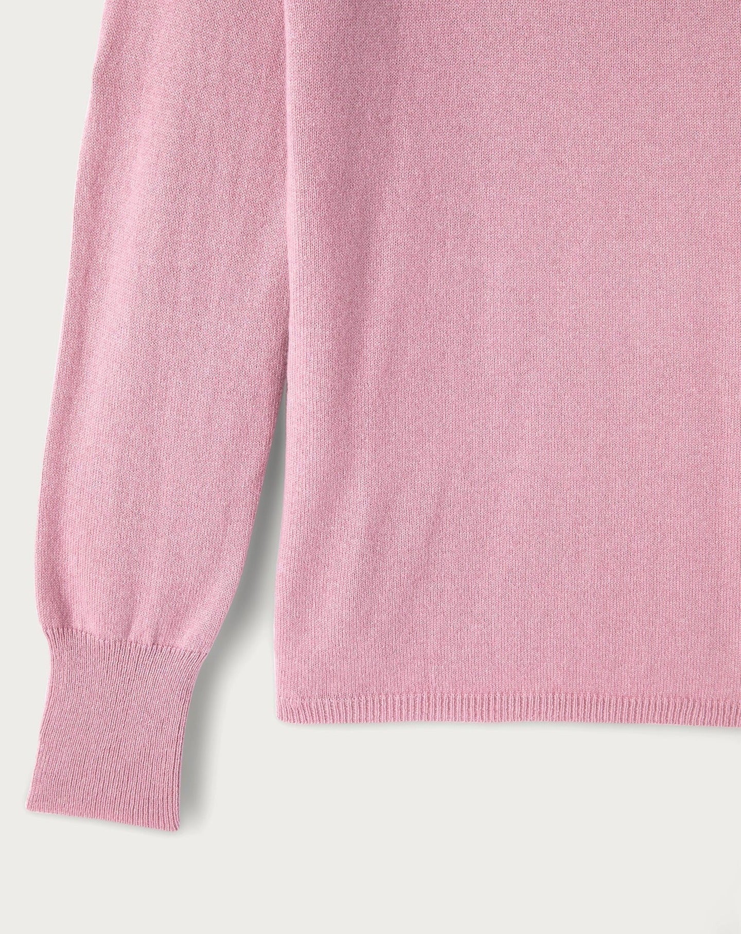 Pull col rond décolleté danseuse  en cachemire -  Azalee