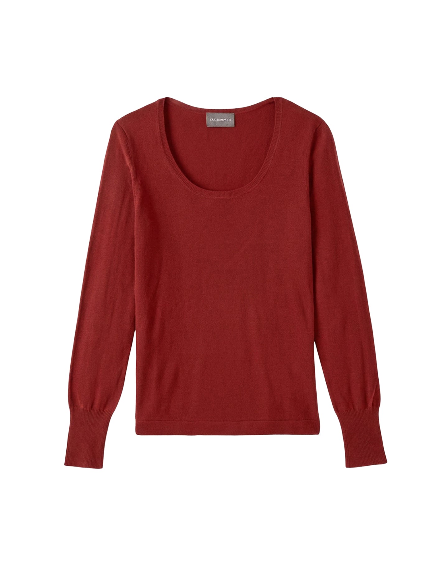 RECO75Ras De Cou Décolleté Danseuse Fentes Poignets - Rouge Guarana