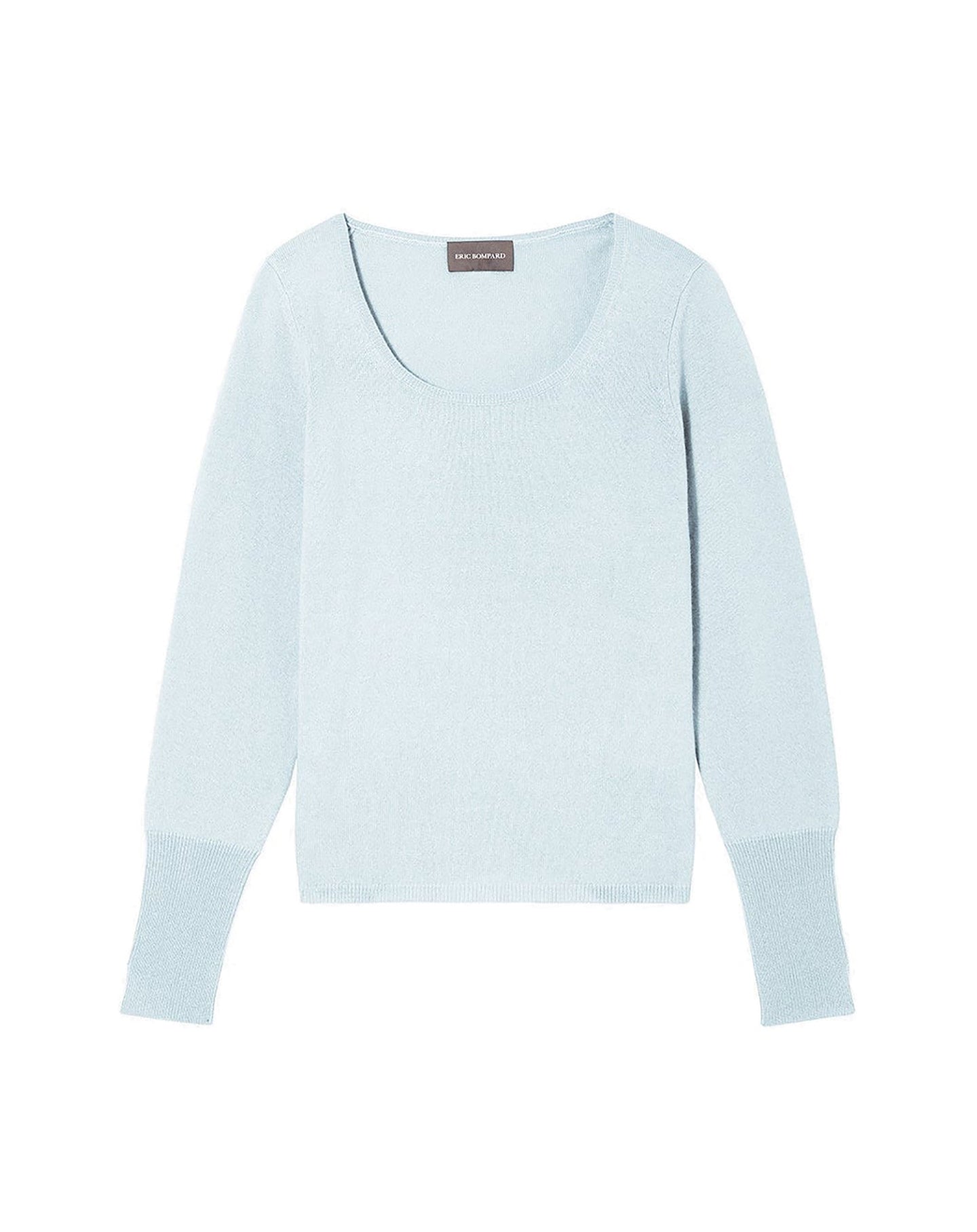 Cashmere and silk ballet crew neck jumper - Jean