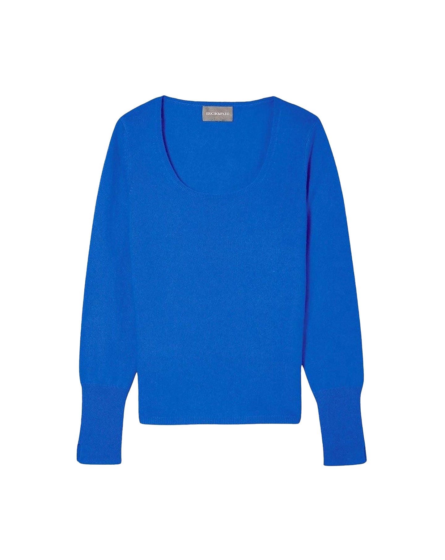 Cashmere choker jumper - Cobalt