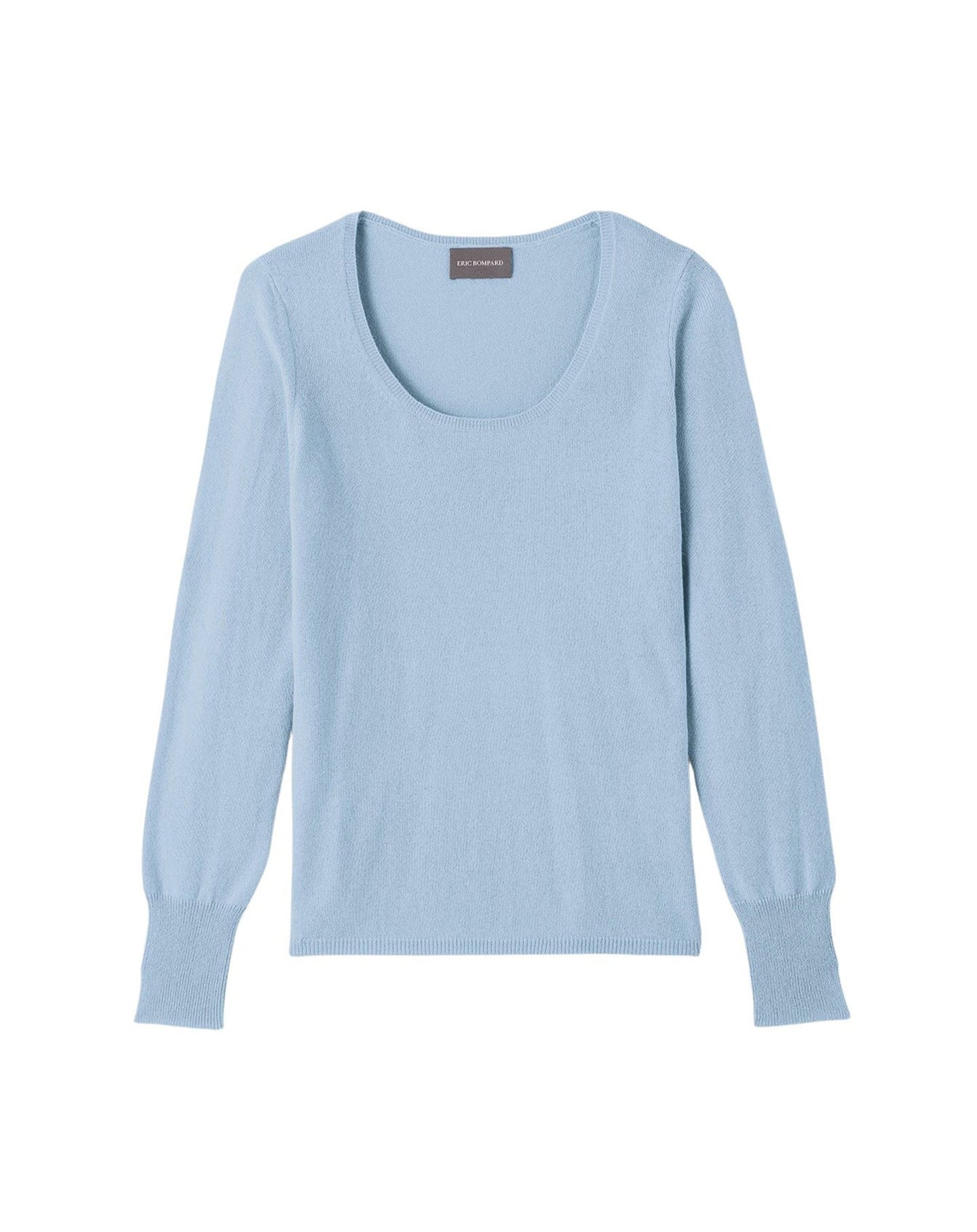 RECO75Ras De Cou Décolleté Danseuse Fentes Poignets - Bleu Poete