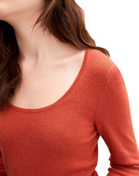 Cashmere choker jumper - Cobalt