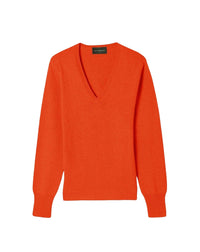 Slim-fit cashmere jumper with slit cuffs - Passion