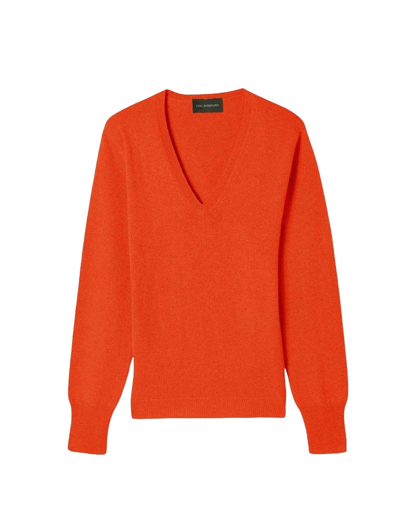 Slim-fit cashmere jumper with slit cuffs - Passion