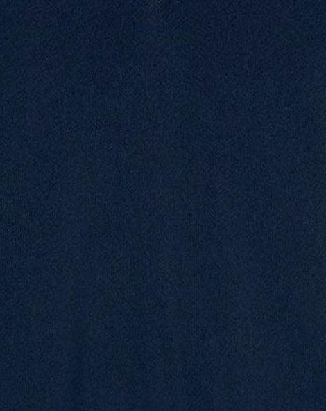 Slim-fit cashmere and silk V-neck jumper - Bleu Croisière