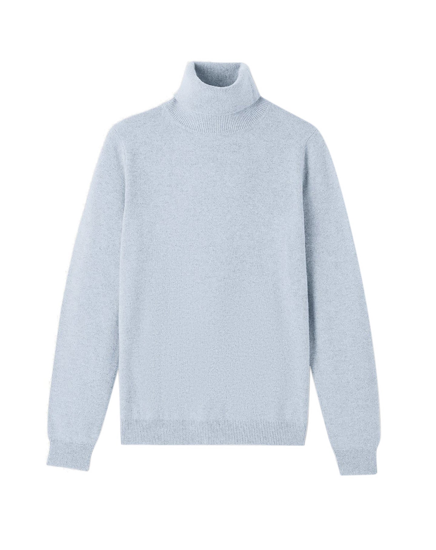 Pull col roulé classique en cachemire - Nuage