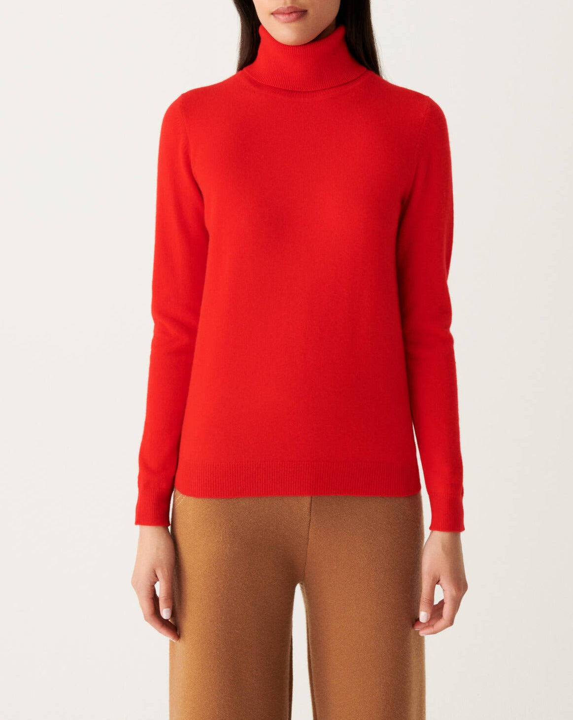 Classic cashmere turtleneck jumper - Graphite