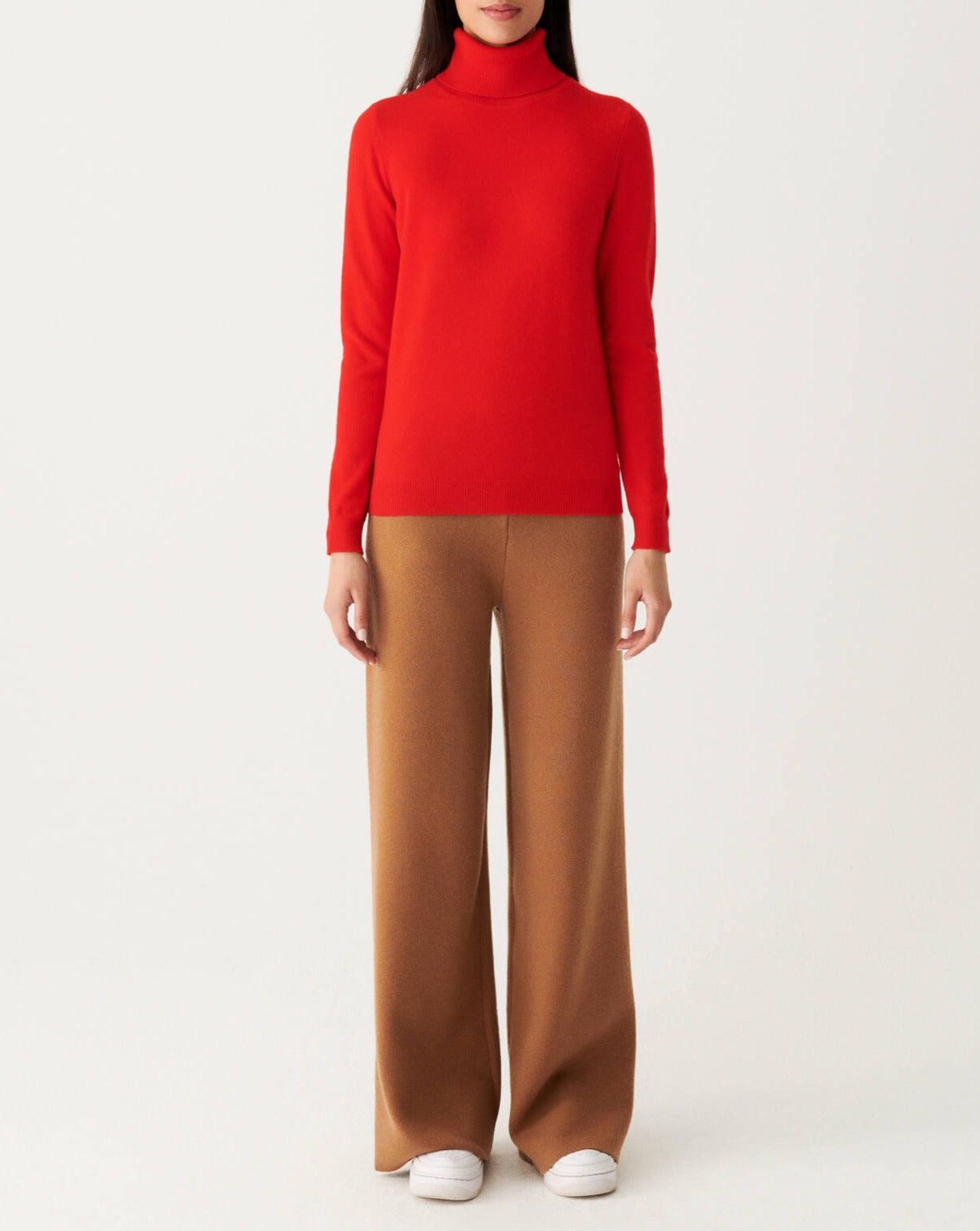 Classic cashmere turtleneck jumper - Graphite