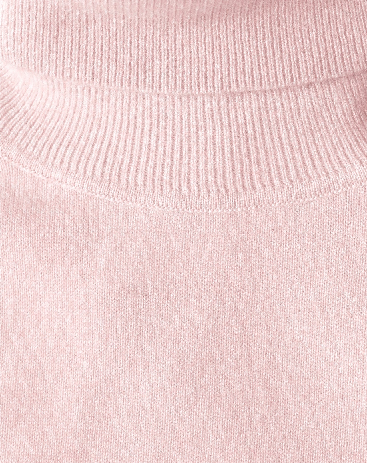 Classic cashmere turtleneck jumper - Aubepine mottled
