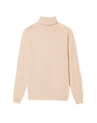 Ultra-fine cashmere turtleneck jumper - Sepia
