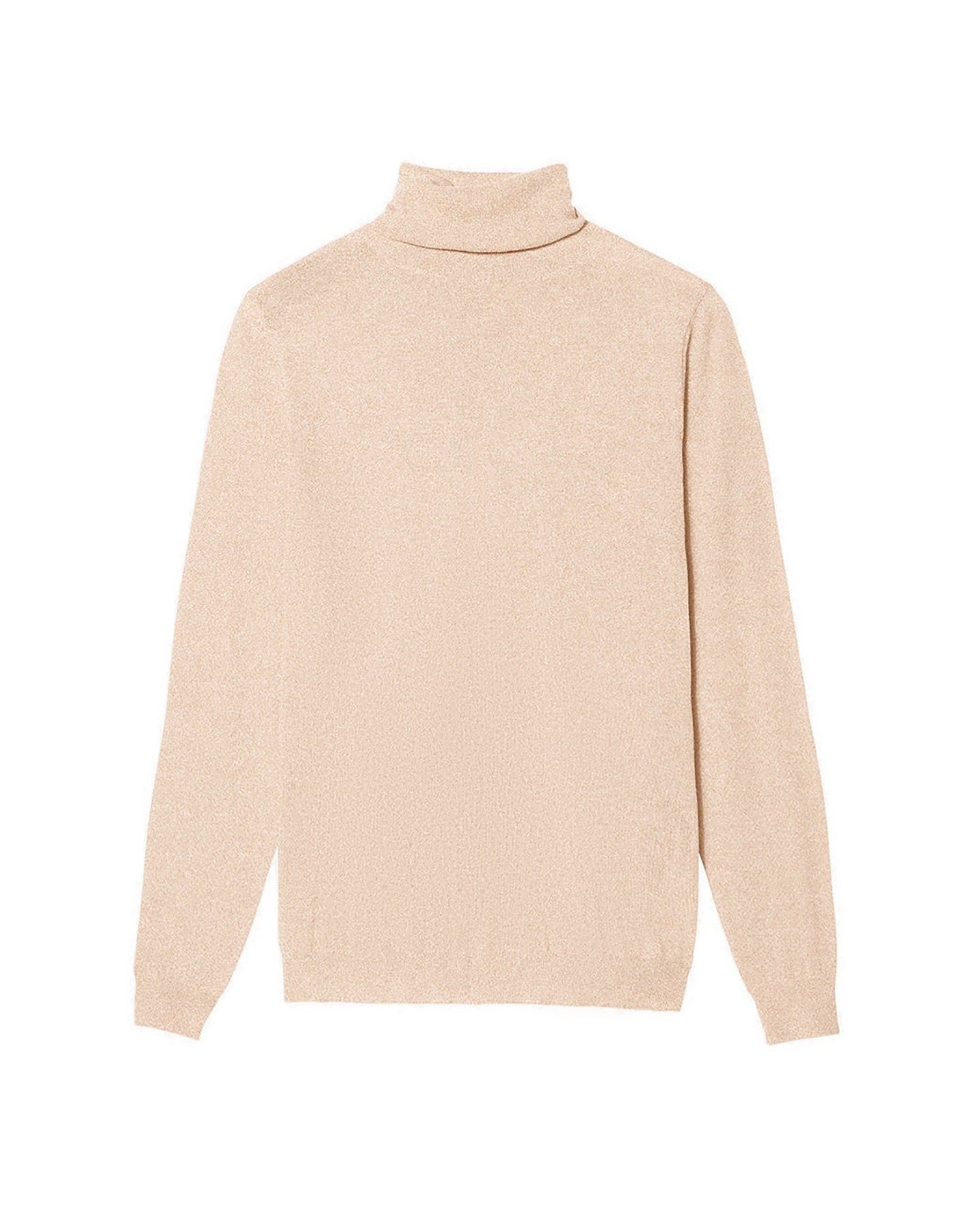 Ultra-fine cashmere turtleneck jumper - Sepia