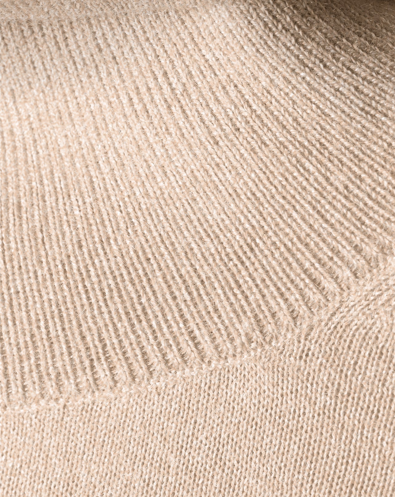Ultra-fine cashmere turtleneck jumper - Sepia