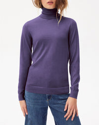 Ultra-fine cashmere turtleneck jumper - Guenievre