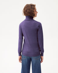 Ultra-fine cashmere turtleneck jumper - Guenievre