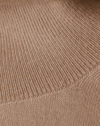 Pull col roulé ultrafin en cachemire - Coriandre