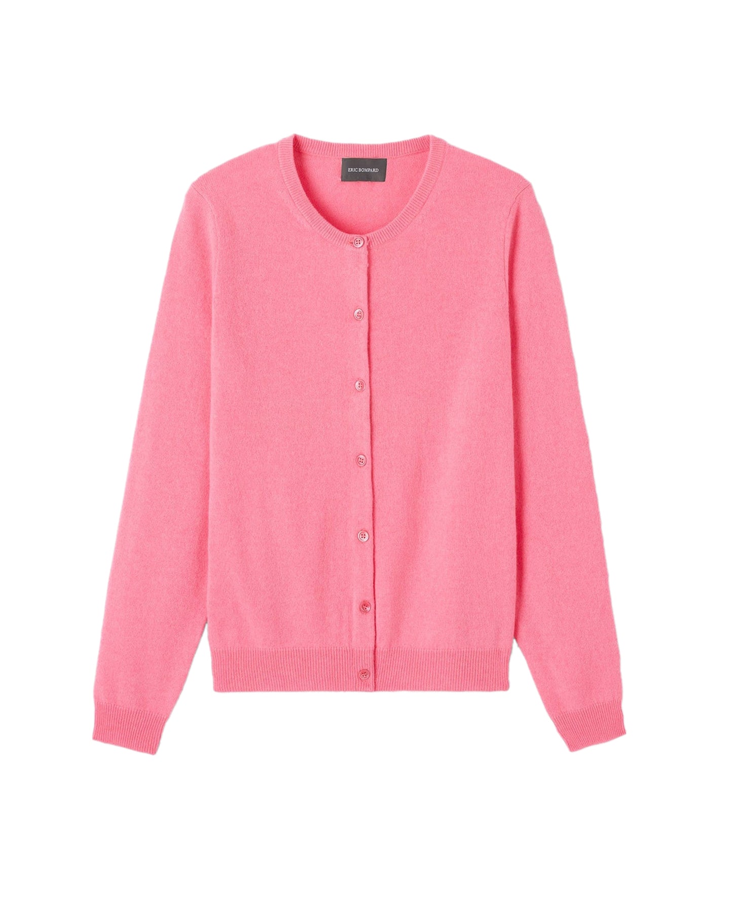 Eric Bompard X Olivier Masmonteil Classic Cashmere Cardigan - Rose Lueur