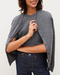 Cardigan classique en cachemire - Graphite