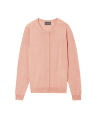 Cardigan classique en cachemire - Blush