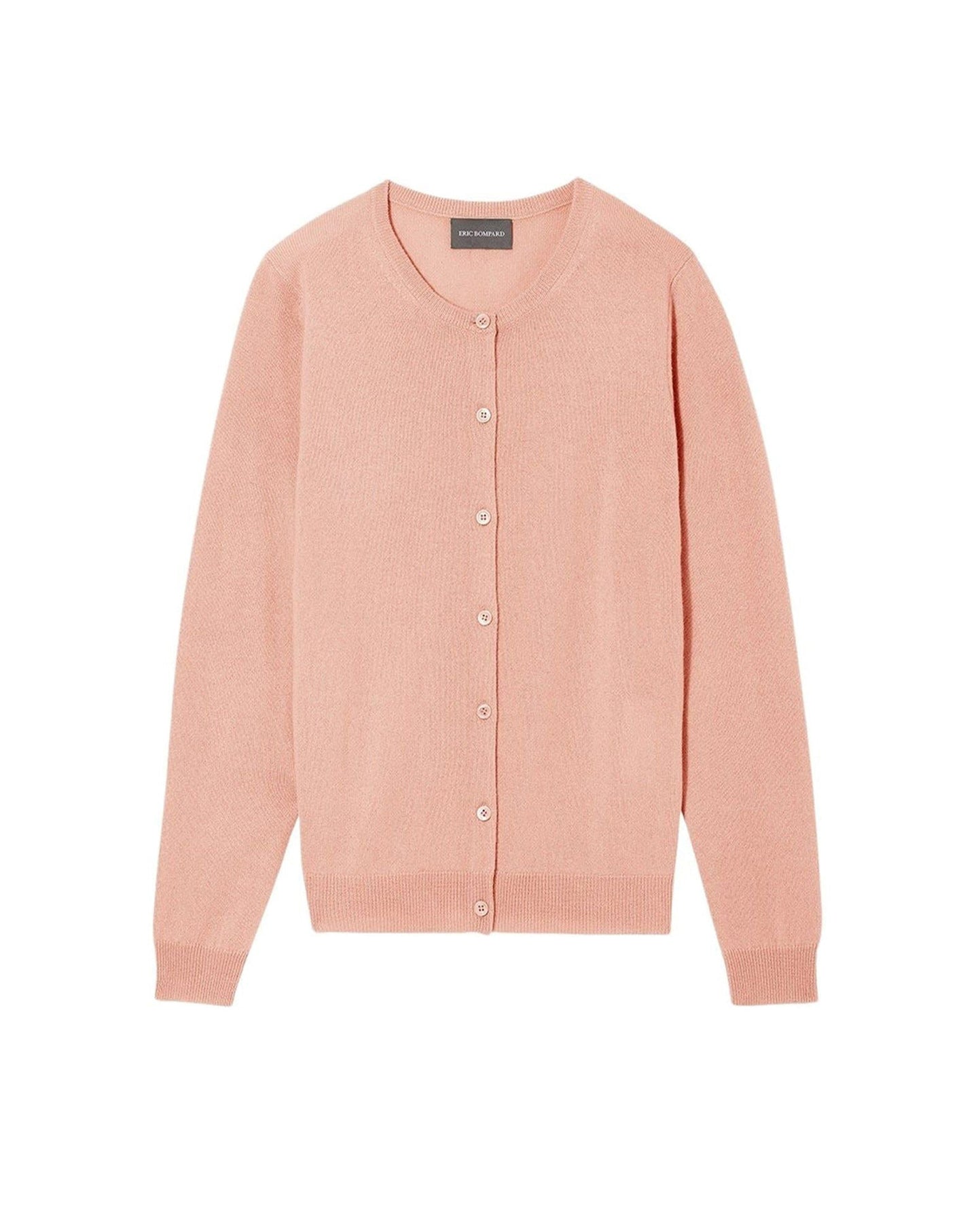 Cardigan classique en cachemire - Blush