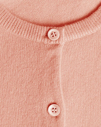 Cardigan classique en cachemire - Blush