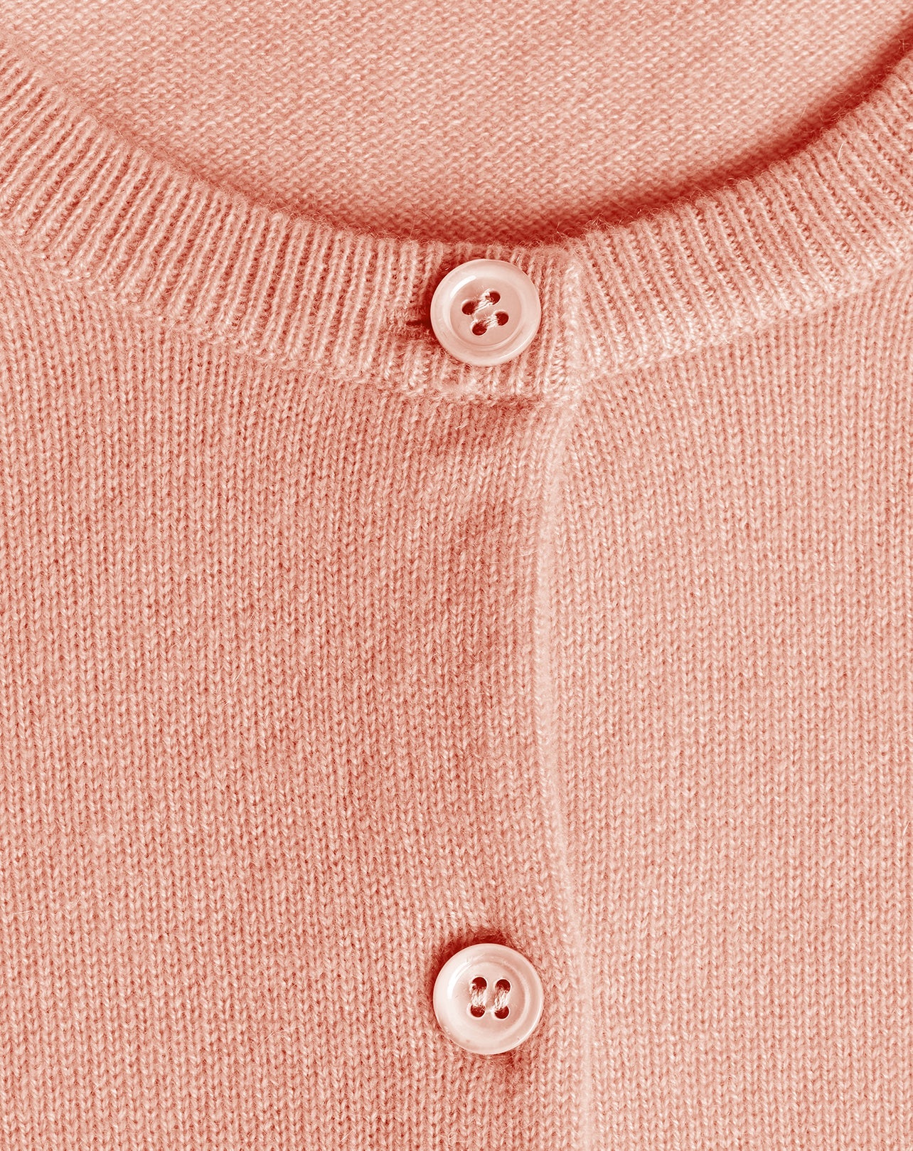 Cardigan classique en cachemire - Blush