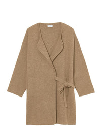Manteau ample Milano en cachemire - Camel