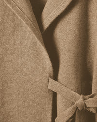 Manteau ample Milano en cachemire - Camel