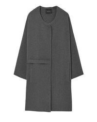 Manteau ample Milano en cachemire -  Loup