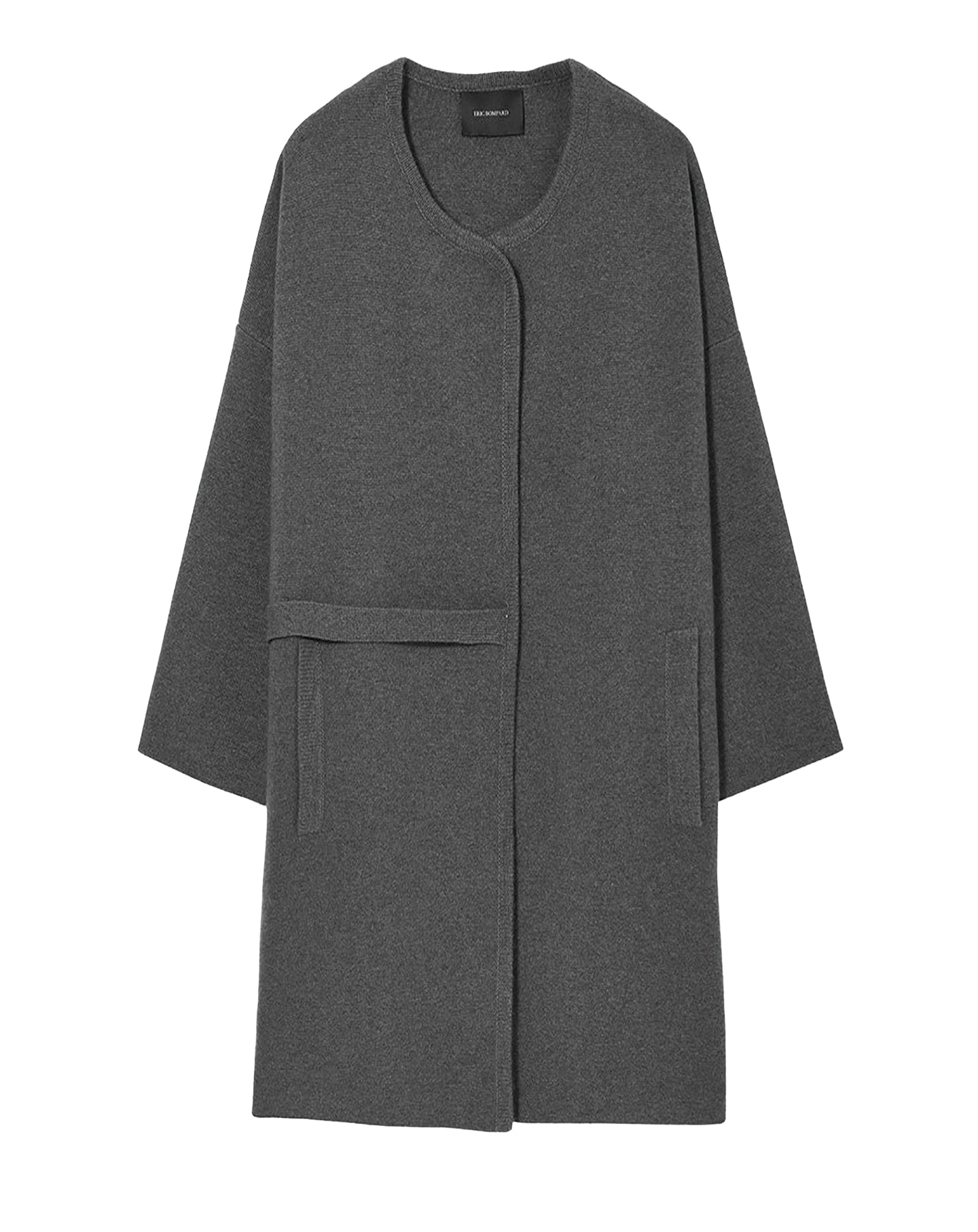 Manteau ample Milano en cachemire -  Loup