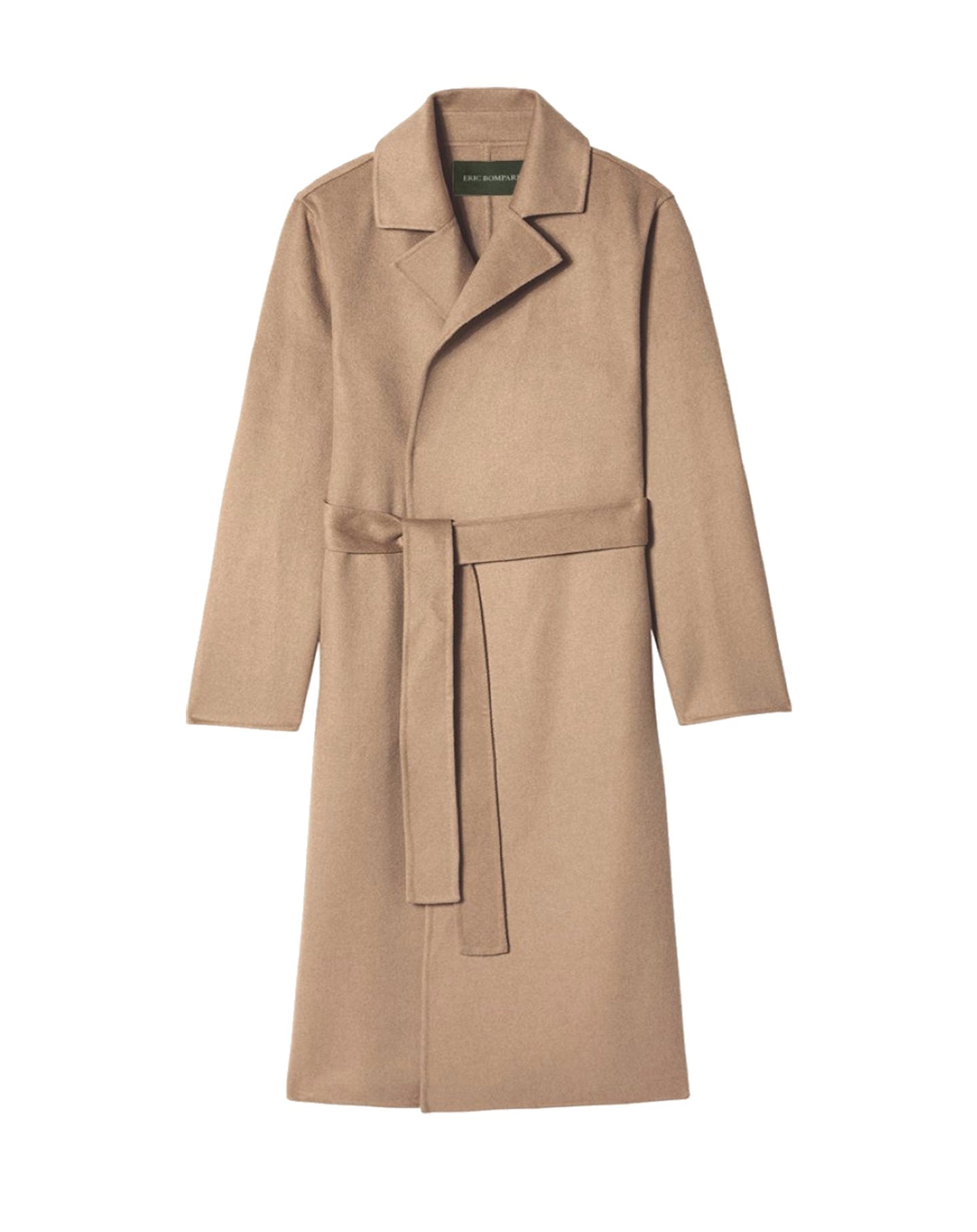 Double-sided coat with tailored cashmere collar - Coriandre