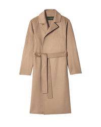 Manteau Double Face Col Tailleur - Coriandre