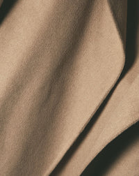 Double-sided coat with tailored cashmere collar - Coriandre
