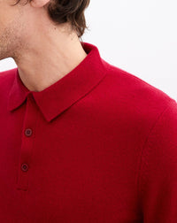 Cashmere button polo shirt - Nepal