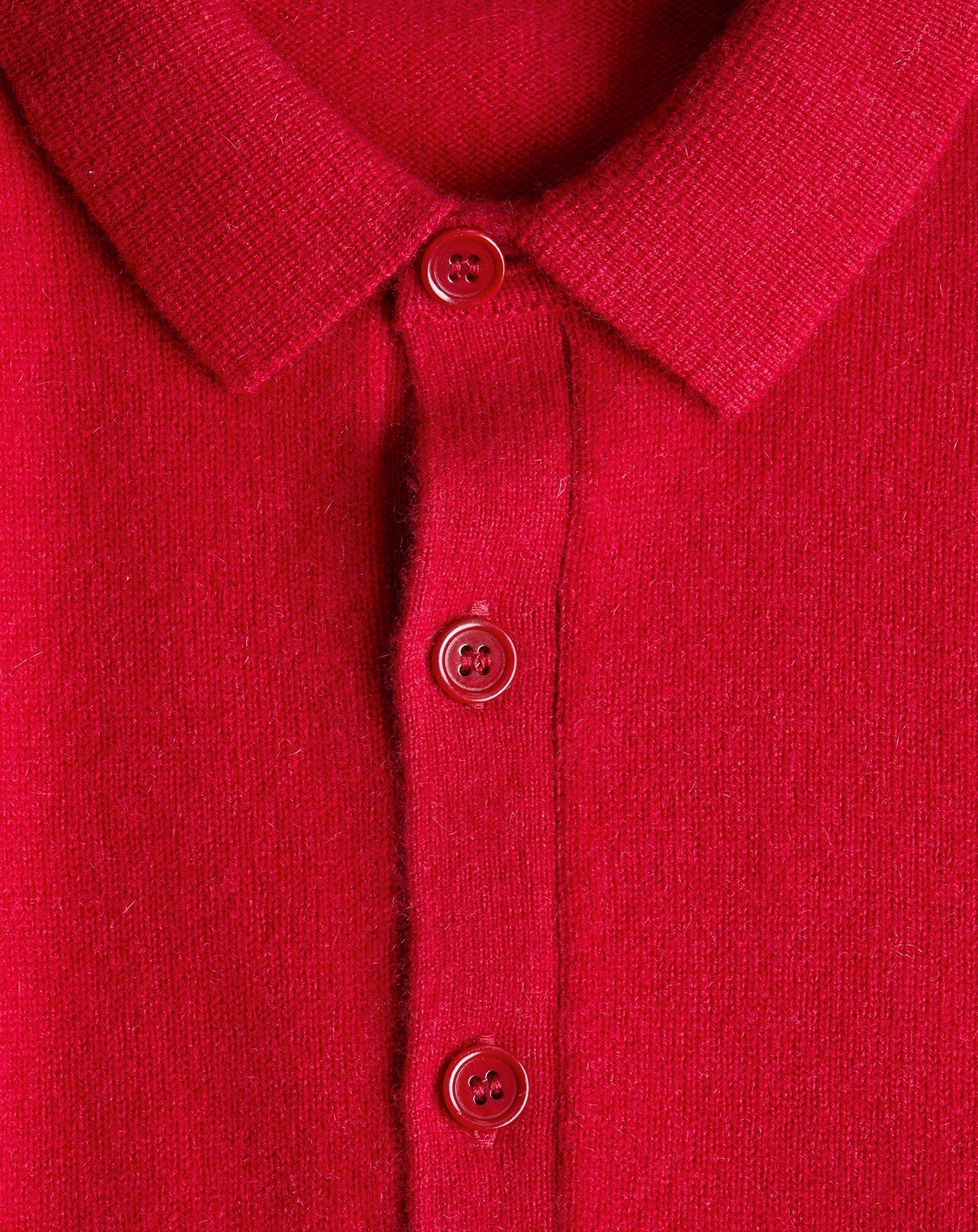 Cashmere button polo shirt - Nepal