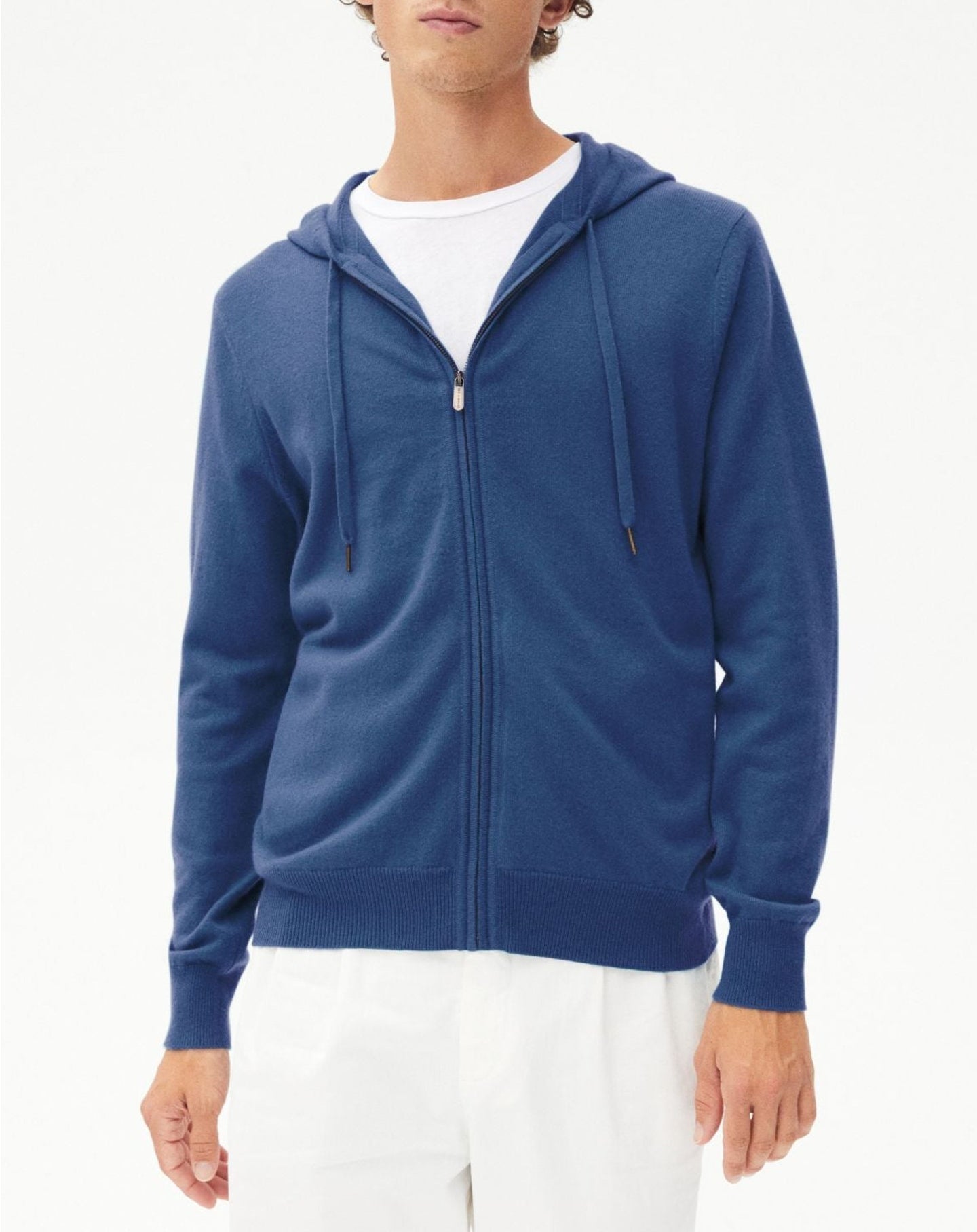 Cashmere hoodie - Vetiver