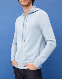 Cashmere hoodie - Graphite