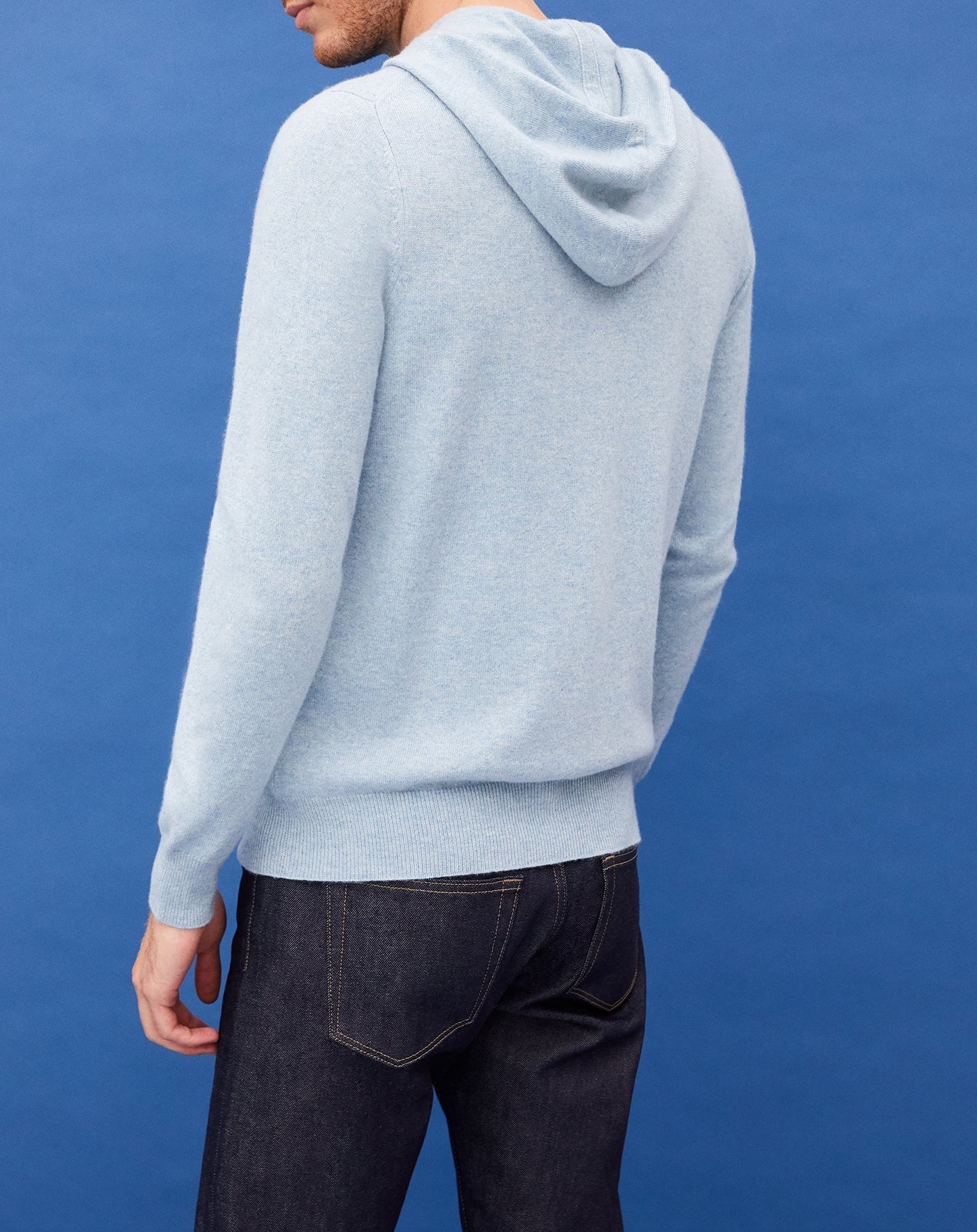 Cashmere hoodie - Graphite