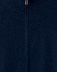Reversible cashmere jacket - Navy & Royal