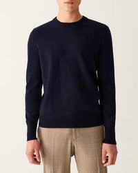 Pull ras de cou élégant en cachemire - Graphite