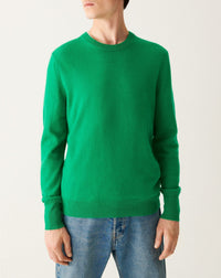 RECO130Pull col rond classique - Vert