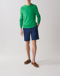 RECO130Pull Col Rond Classique - Vert Tupper