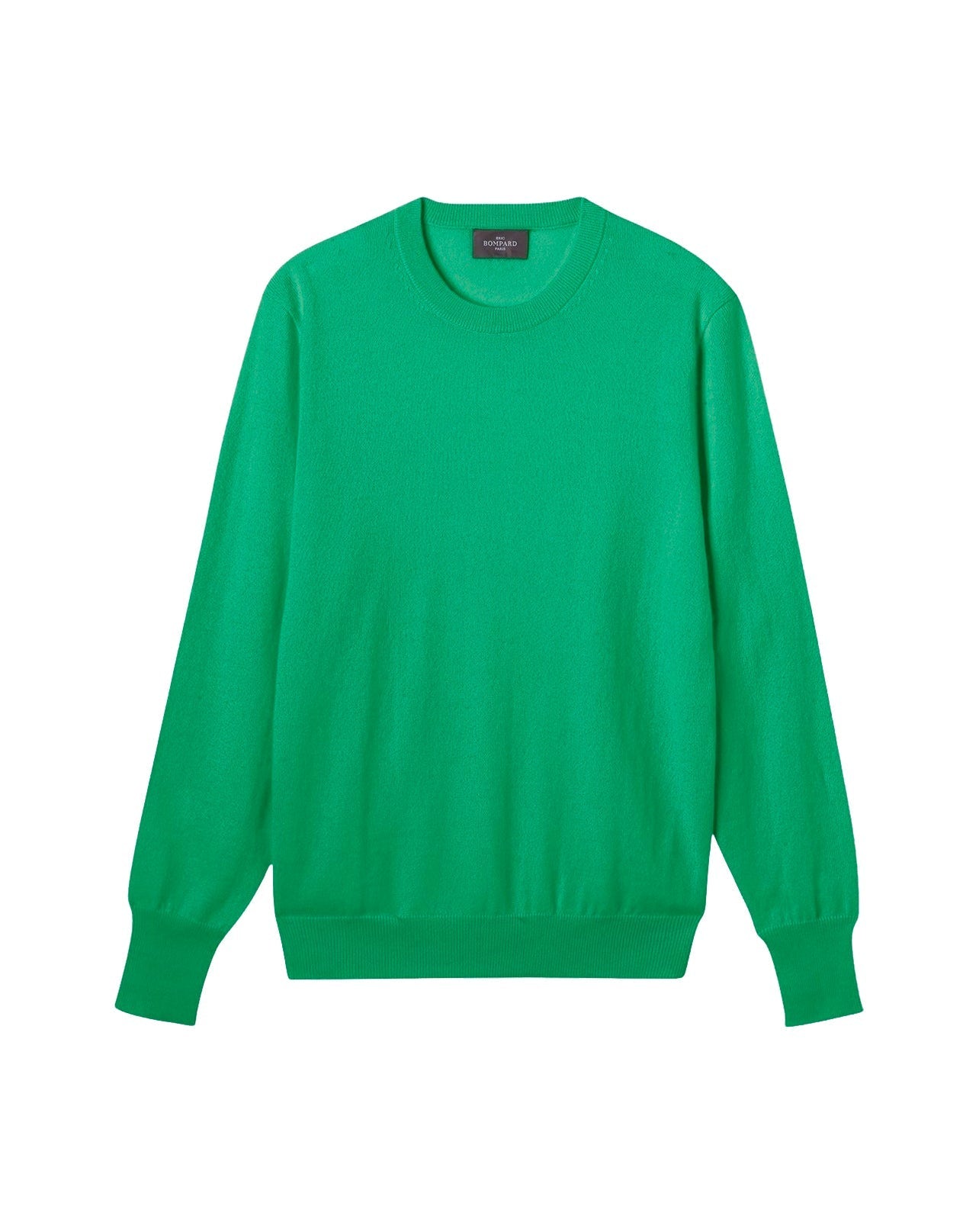 RECO130Pull Col Rond Classique - Vert Tupper
