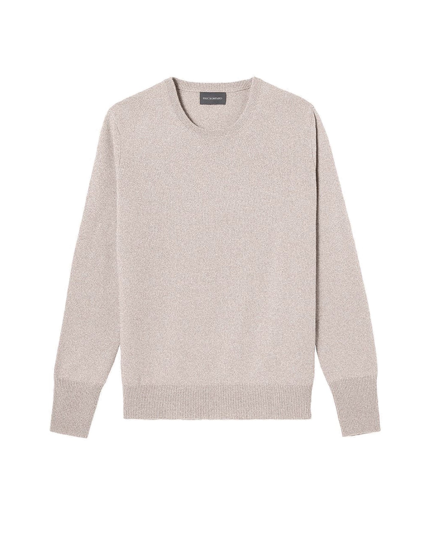 Classic cashmere crew neck jumper - Latte