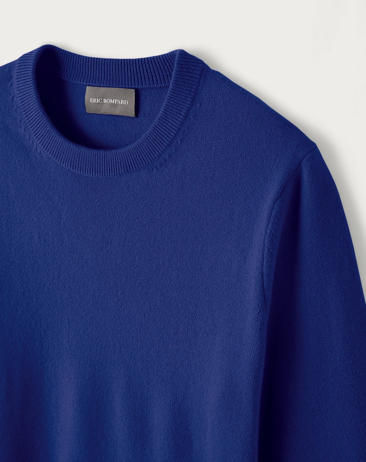 Classic cashmere crew neck jumper - Royal