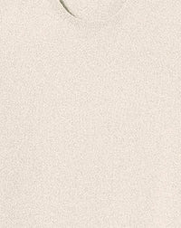 Classic cashmere crew neck jumper - Tourterelle