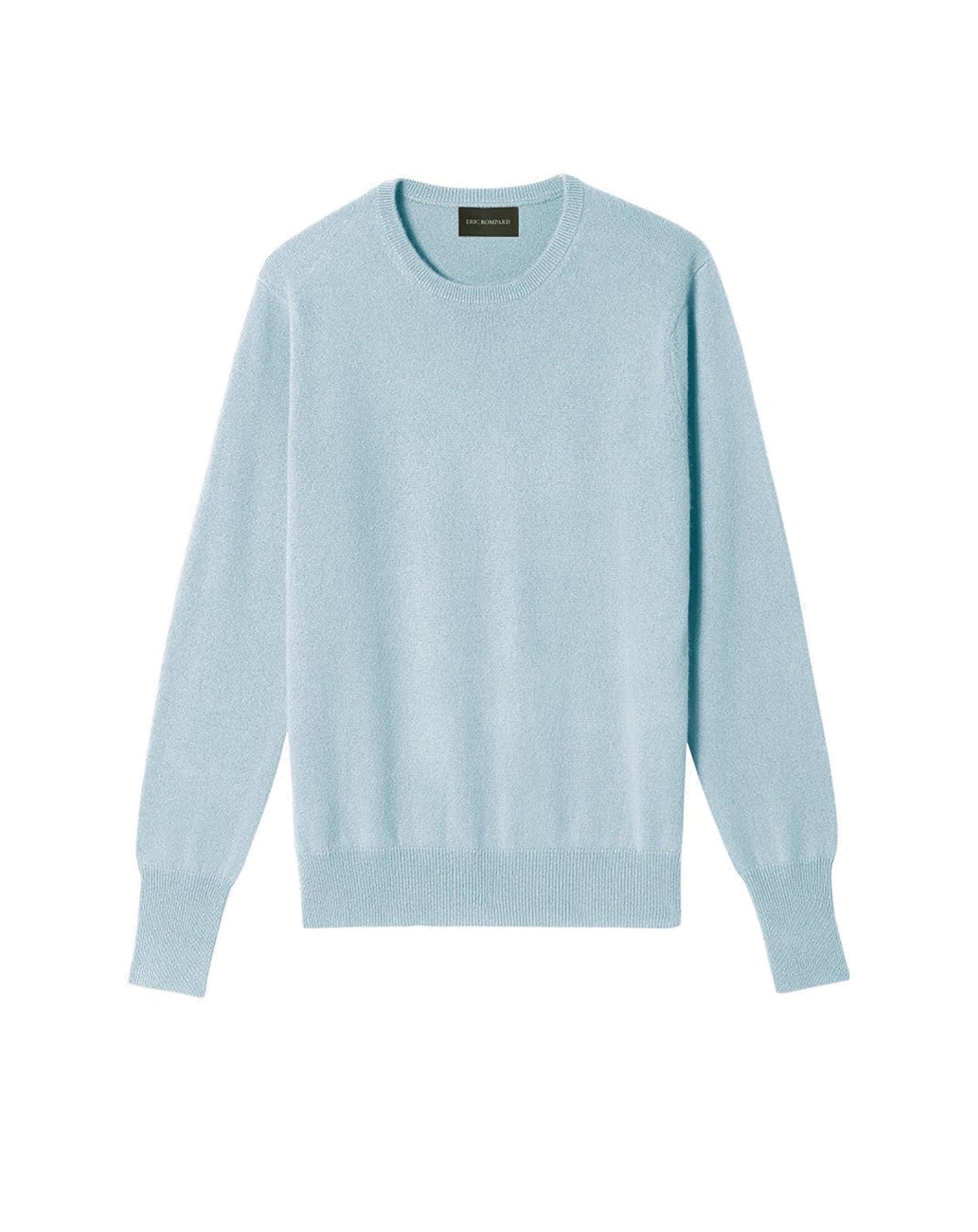 Pull ras de cou classique en cachemire - Nuage