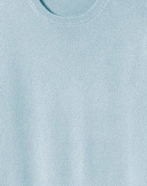 Pull ras de cou classique en cachemire - Nuage