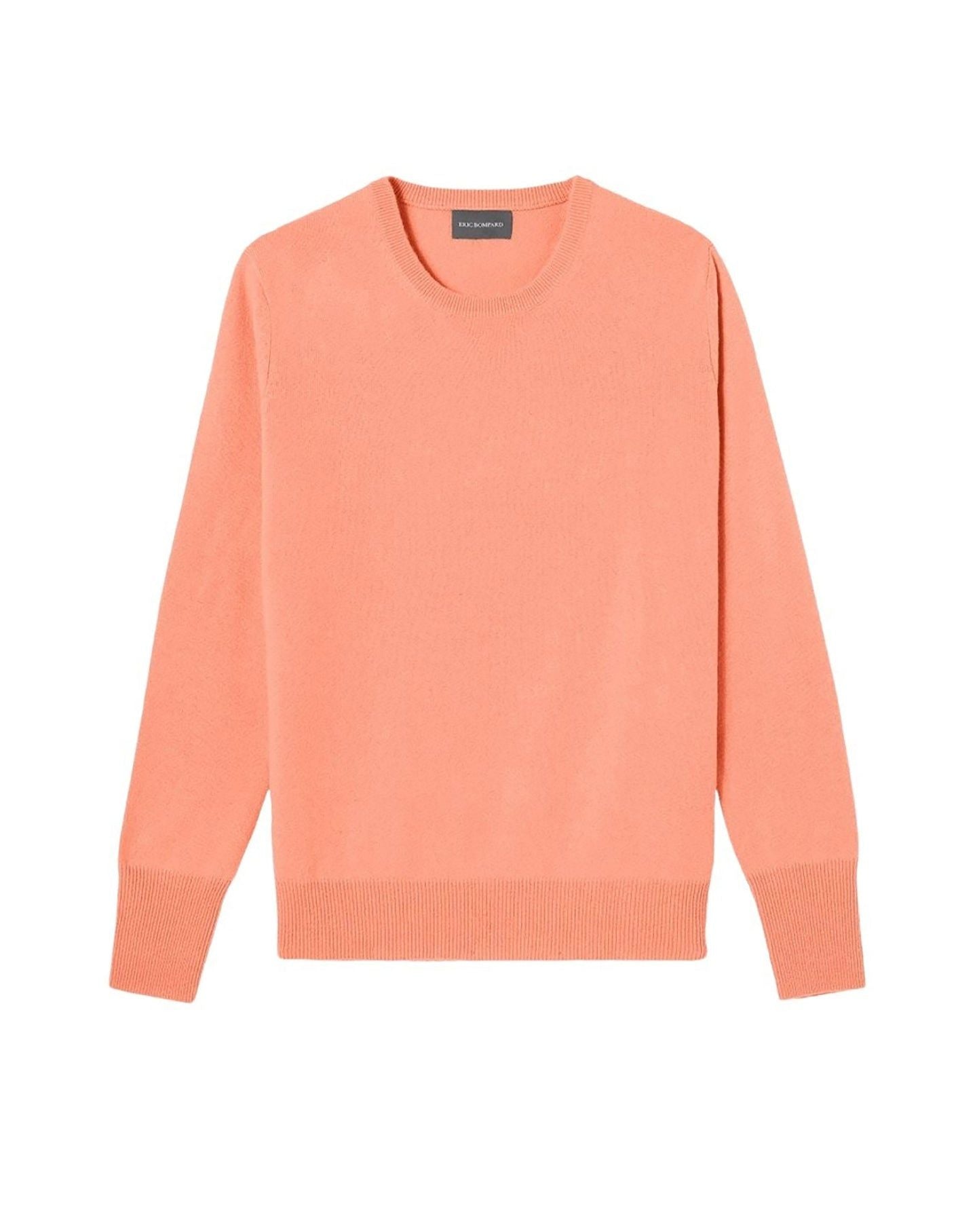 Classic cashmere crew neck jumper - Melon