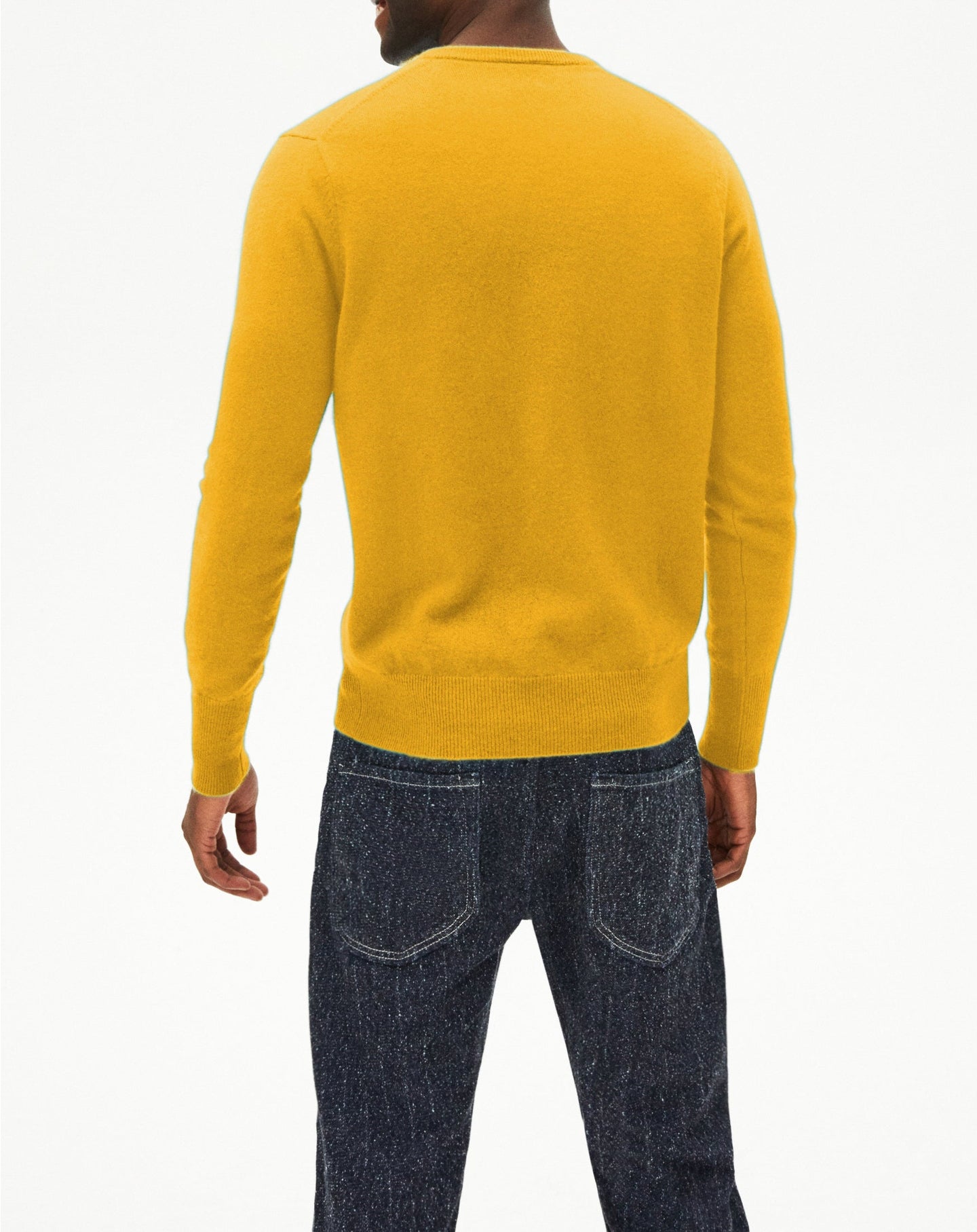 Classic cashmere crew neck jumper - Tourterelle