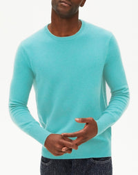 Classic cashmere crew neck jumper - Palm Beach